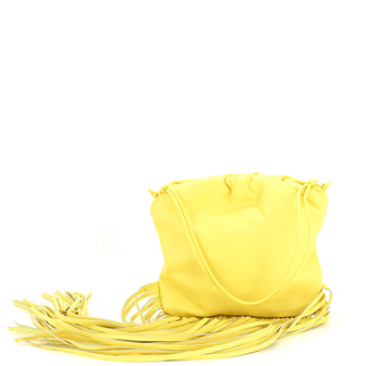 Bottega Veneta The Fringe Pouch Leather