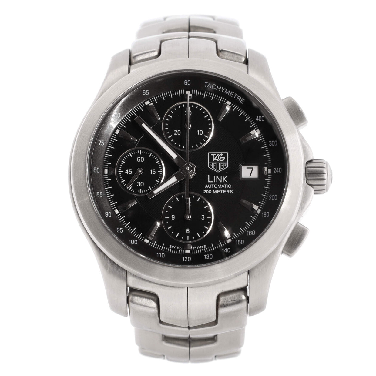 Tag Heuer Link Chronograph Automatic Watch Stainless Steel 42 217940403