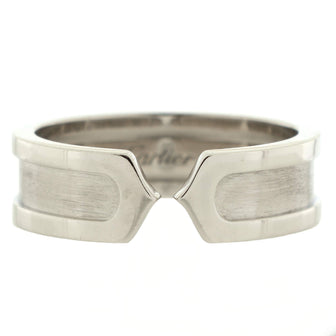 Cartier C de Cartier Ring 18K White Gold 6.5mm
