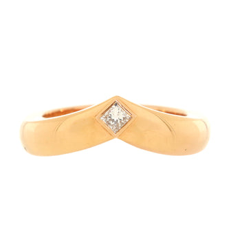 Cartier Triandre Ring 18K Rose Gold and Diamond