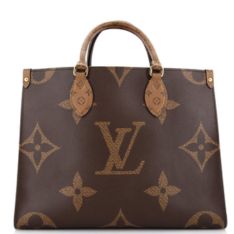 Louis Vuitton OnTheGo Tote Reverse Monogram Giant MM