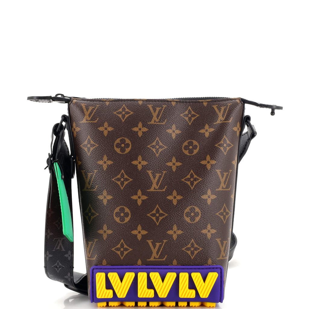 Louis Vuitton Monogram Rubber Cruiser Messenger , Luxury, Bags