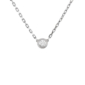Cartier Cartier D'Amour Pendant Necklace 18K White Gold with Diamond Small