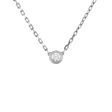 Cartier Cartier D'Amour Pendant Necklace 18K White Gold with Diamond Small