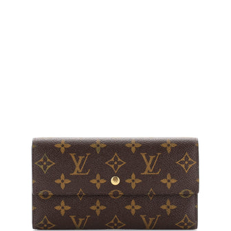 Louis Vuitton Vintage Sarah Wallet Monogram Canvas