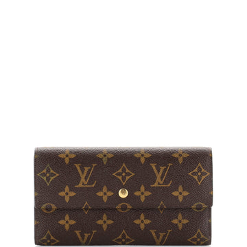 Louis Vuitton Vintage Sarah Wallet Monogram Canvas