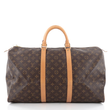 Louis Vuitton Keepall Bag Monogram Canvas 50 Brown 2179703