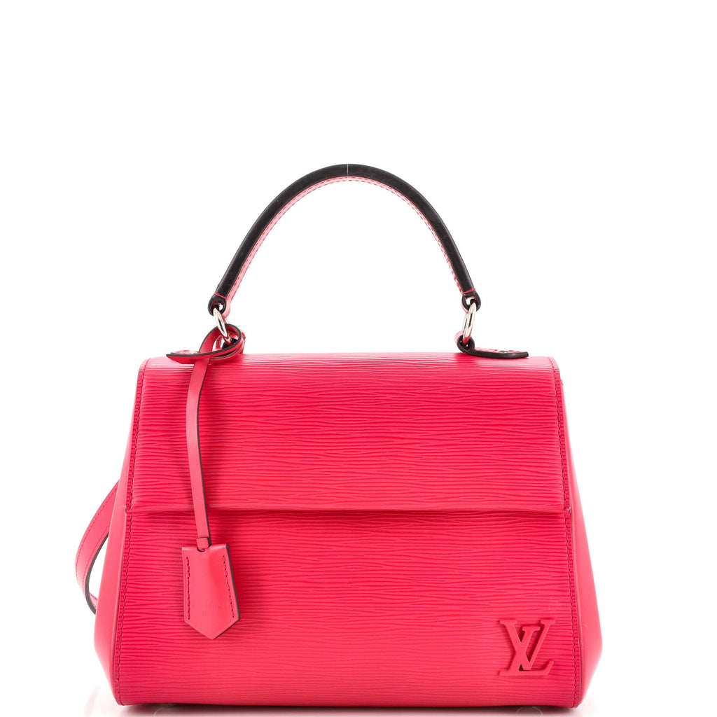 Louis Vuitton EPI 2017-18FW Epi Leather Cluny BB Handbag  (Black/Tan/Red/Rose Pink) (M54168, M41312, M41338, M41337)