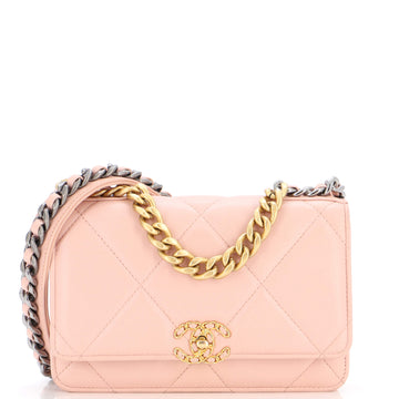 Chanel 19 Wallet on Chain Quilted Lambskin