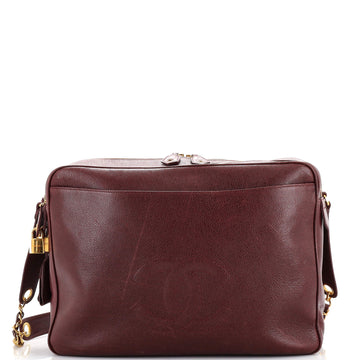 Chanel Timeless Double Zip Shoulder Bag Caviar Medium