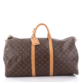 Louis Vuitton Keepall Bandouliere Bag Monogram Canvas 55 2180002