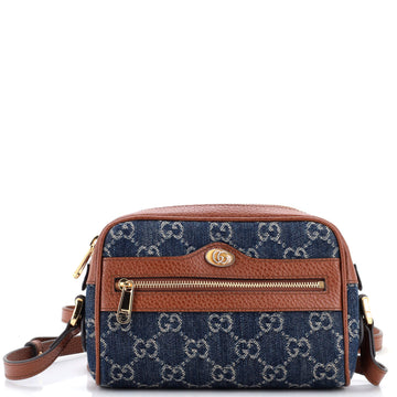 Gucci Ophidia Shoulder Bag GG Denim Mini