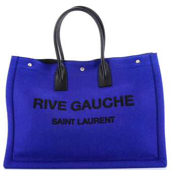 Saint Laurent Rive Gauche Shopper Tote Felt Large