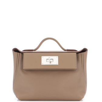 Hermes 24/24 Bag Evercolor with Swift 21