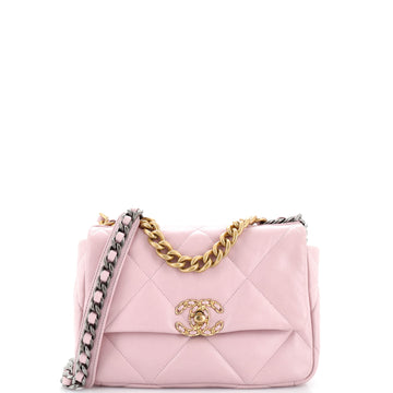 Chanel 19 Flap Bag Quilted Leather Medium