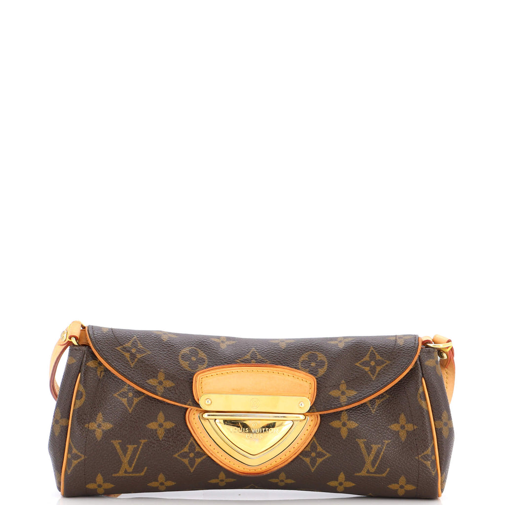Louis Vuitton Monogram Canvas Small Beverly Clutch Pochette Bag