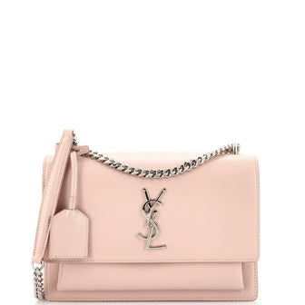 Saint Laurent Sunset Crossbody Bag Leather Medium