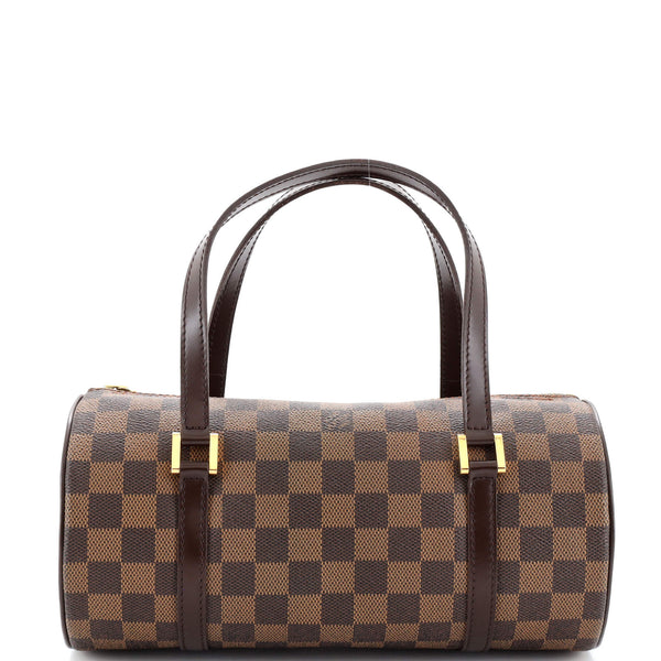 Louis Vuitton Papillon Handbag Damier 26 Brown
