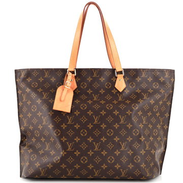 Louis Vuitton All In Handbag Monogram Canvas GM