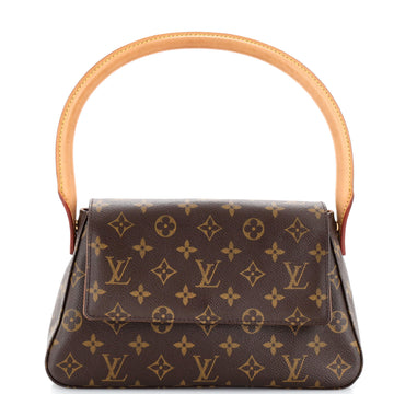 Louis Vuitton Looping Handbag Monogram Canvas Mini