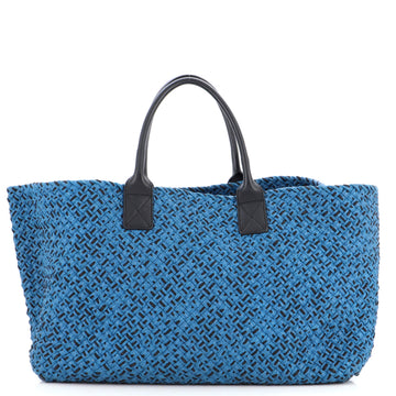 Bottega Veneta Cabat Tote Intrecciato Leather Large