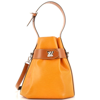 Louis Vuitton Twist Bucket Bag Epi Leather