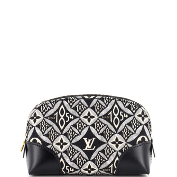 Louis Vuitton Cosmetic Pouch Limited Edition Since 1854 Monogram Jacquard