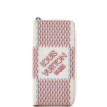 Louis Vuitton Zippy Wallet Limited Edition Damier Spray Leather Vertical