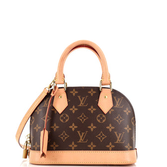 Louis Vuitton Alma Handbag Monogram Canvas BB