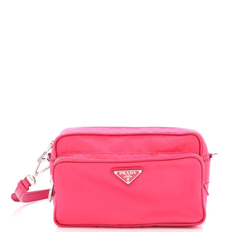 Prada Front Pocket Camera Bag Tessuto Medium