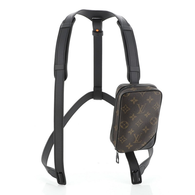 Louis Vuitton Solar Ray Utility Harness Bag Monogram Canvas Black 21809026