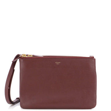 Celine Trio Crossbody Bag Leather Small