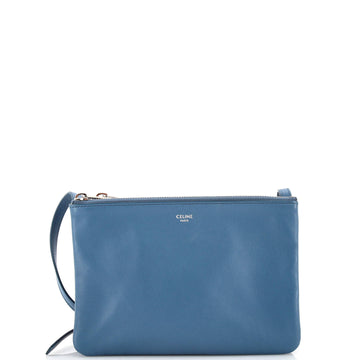 Celine Trio Crossbody Bag Leather Small