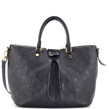 Louis Vuitton Mazarine Handbag Monogram Empreinte Leather MM
