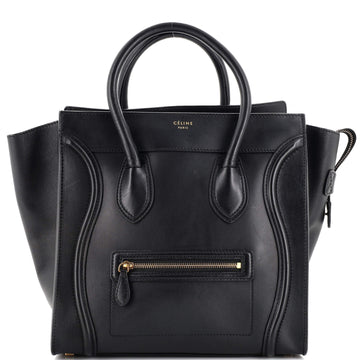 Celine Luggage Bag Smooth Leather Mini