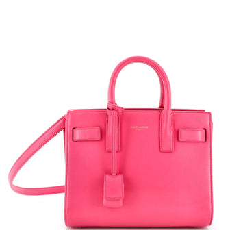 Saint Laurent Sac de Jour Bag Leather Nano