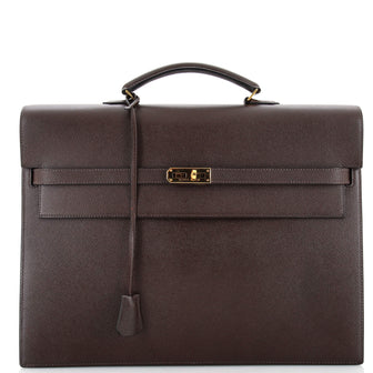 Hermes Kelly Depeche Bag Courchevel 38