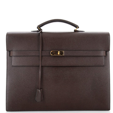 Hermes Kelly Depeche Bag Courchevel 38