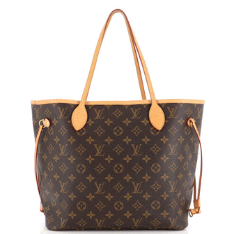 Louis Vuitton Neverfull NM Tote Monogram Canvas MM