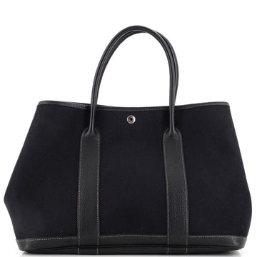 Hermes Garden Party Tote Toile and Leather 36