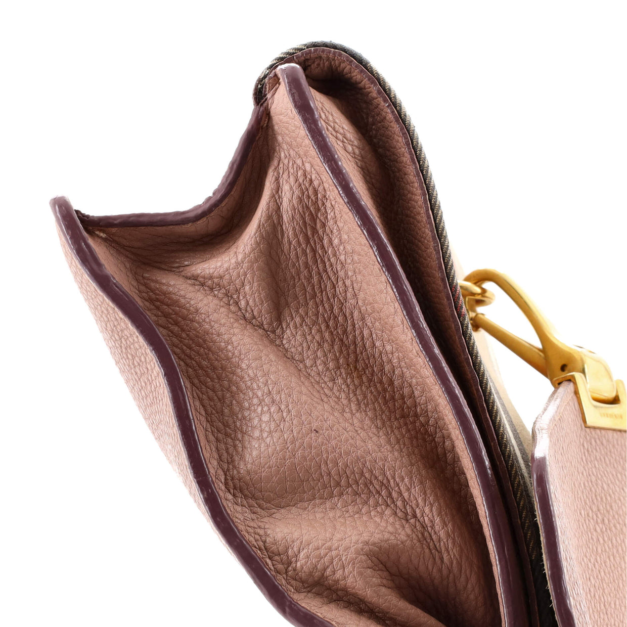 Burberry Macken Crossbody Bag Leather and House Check Canvas Small Brown 2181122