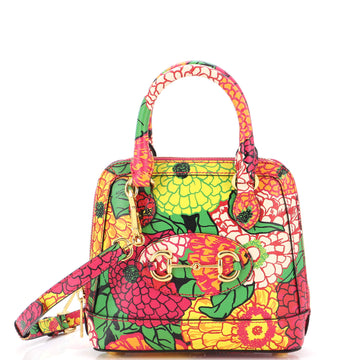 Gucci x Ken Scott Horsebit 1955 Top Handle Bag Printed Leather Mini