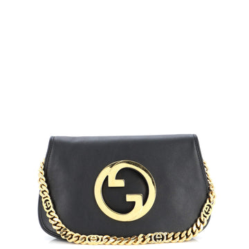 Gucci Blondie NM Chain Flap Bag Leather Small