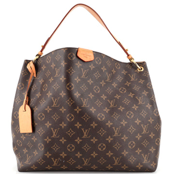 Louis Vuitton Graceful Handbag Monogram Canvas MM