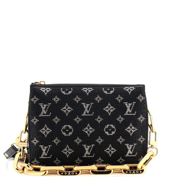 Louis Vuitton Coussin Bag Monogram Beaded Satin BB