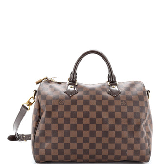 Louis Vuitton Speedy Bandouliere Bag Damier 30