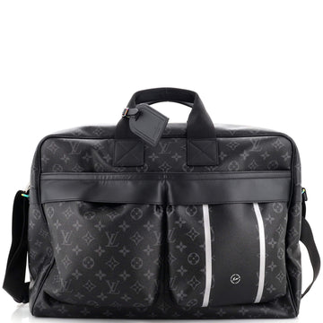 Louis Vuitton Travel Bag Flash Fragment Monogram Eclipse Canvas