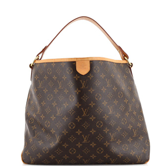 Louis Vuitton Delightful Handbag Monogram Canvas MM