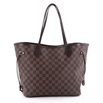 Louis Vuitton Neverfull Tote Damier MM Brown 2182001