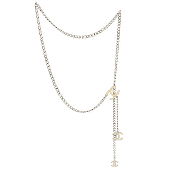 Chanel CC Charm Chain Belt Metal with Enamel